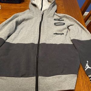 Jordan Zip Up (Size Medium Kids)